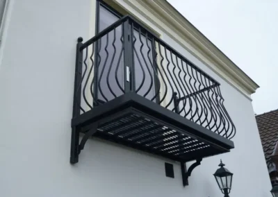 Compleet balkon met buikspijlen