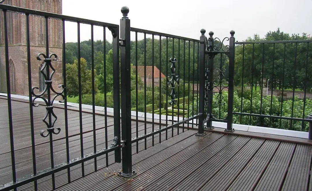 Klassieke balustrade voor dakterras
