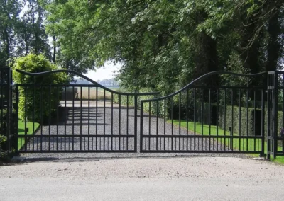 Een dijk van een poort
