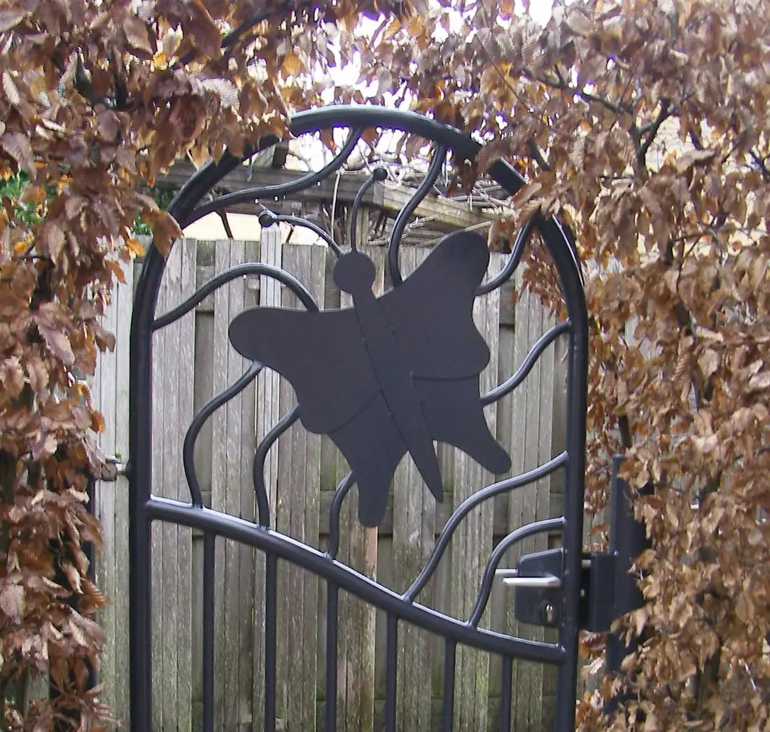 Tuinpoort Vlinder