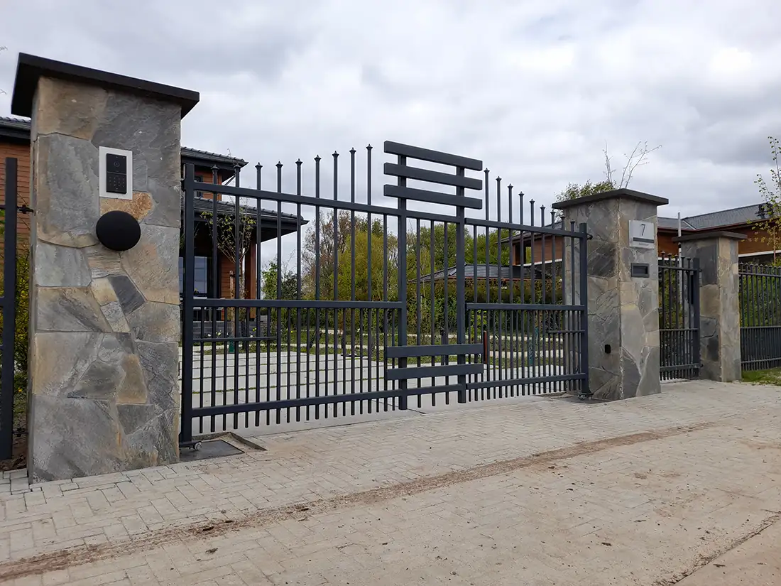 Poort Frank Lloyd stijl