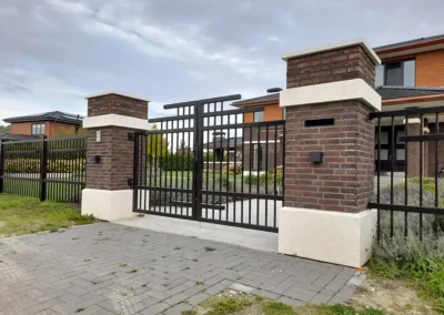 Poort Frank Lloyd stijl