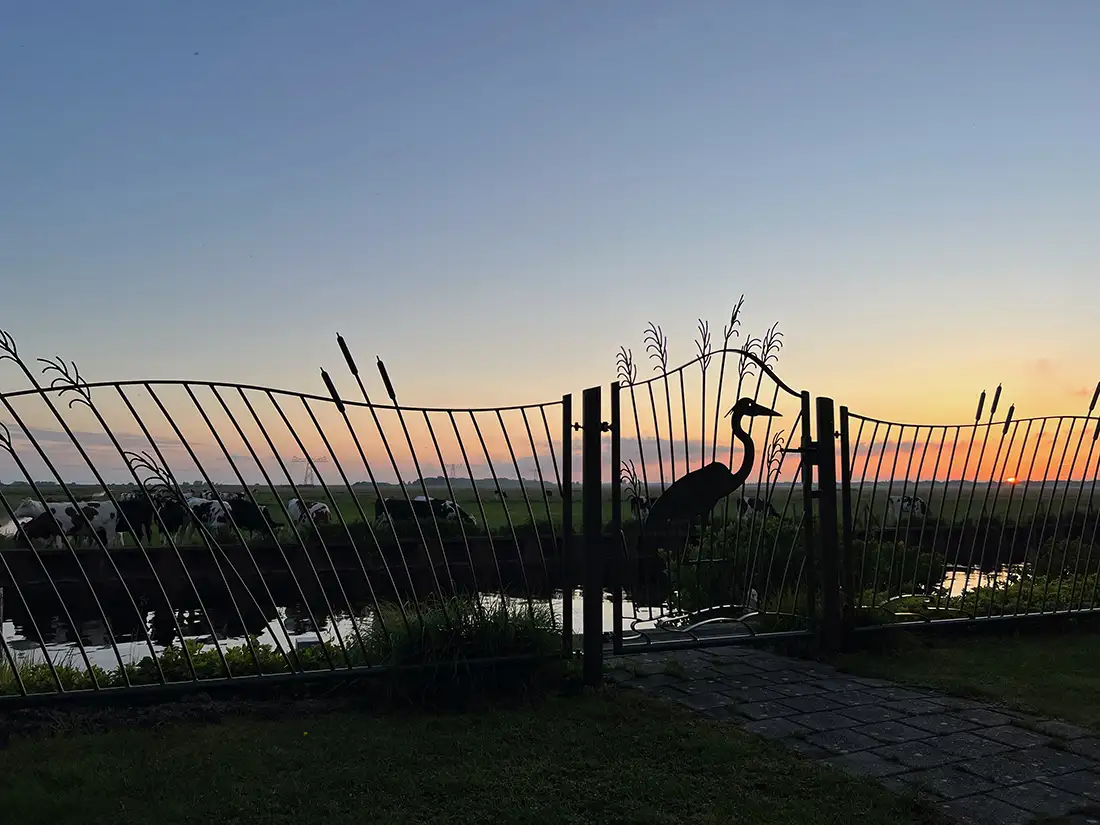Reiger - Uniek hek